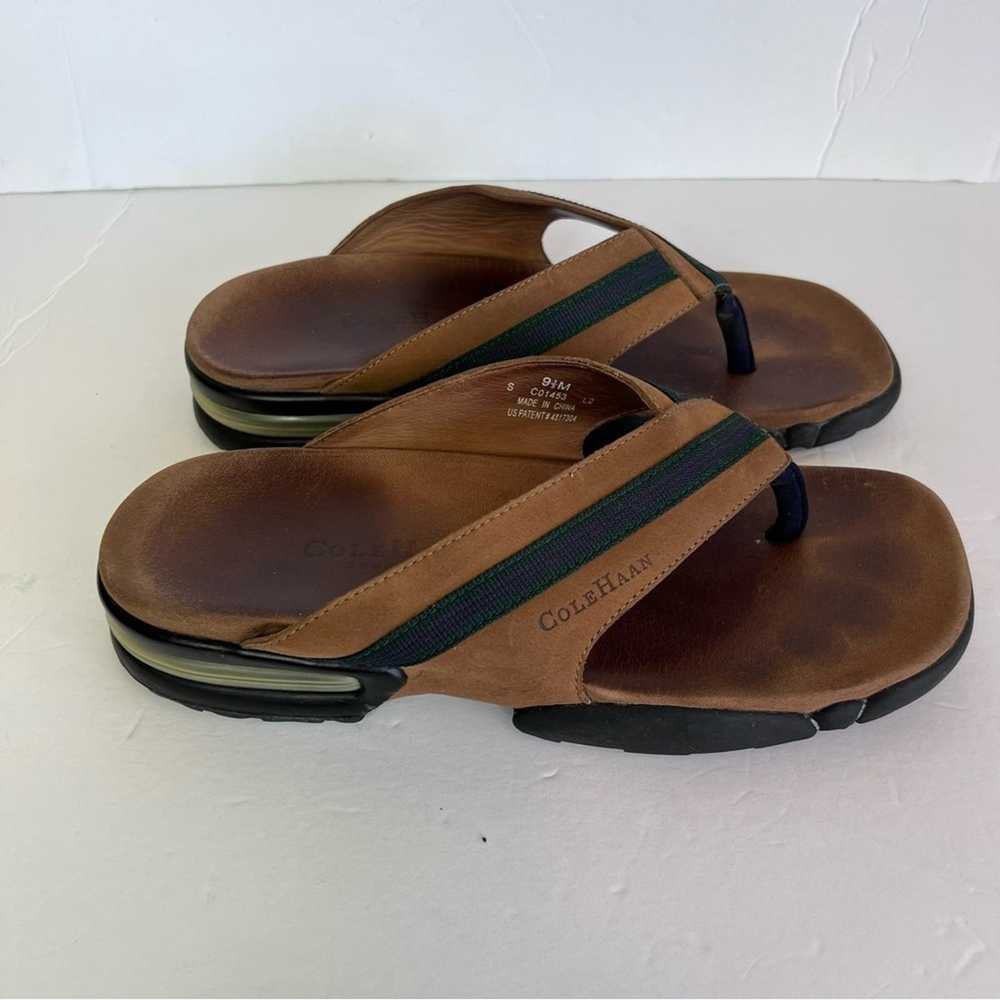 Cole Haan Cole Haan Nike Air Brown Leather Sandal… - image 7
