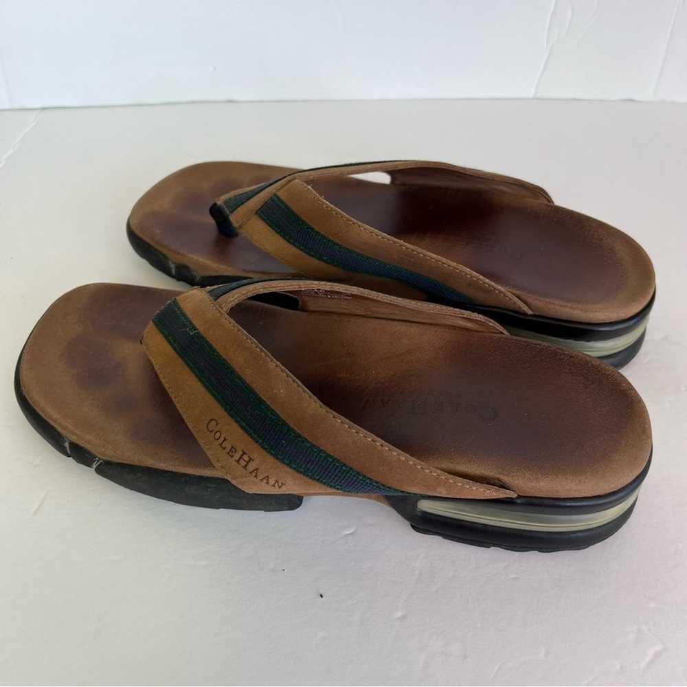 Cole Haan Cole Haan Nike Air Brown Leather Sandal… - image 9