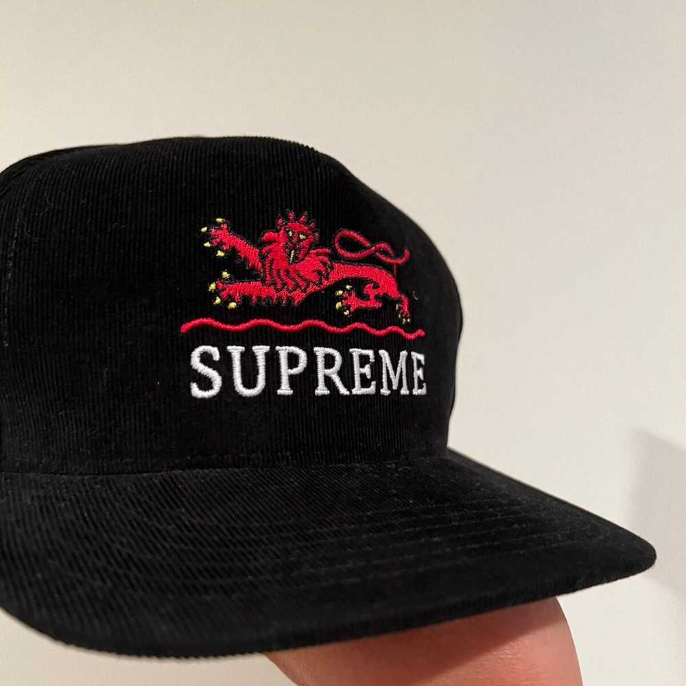 Supreme Supreme Lion SnapBack Hat Corduroy - image 3