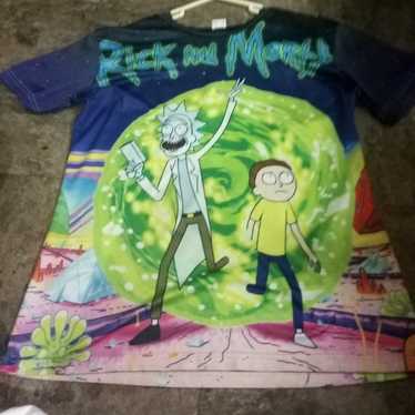 Rick and Morty shirt large - image 1