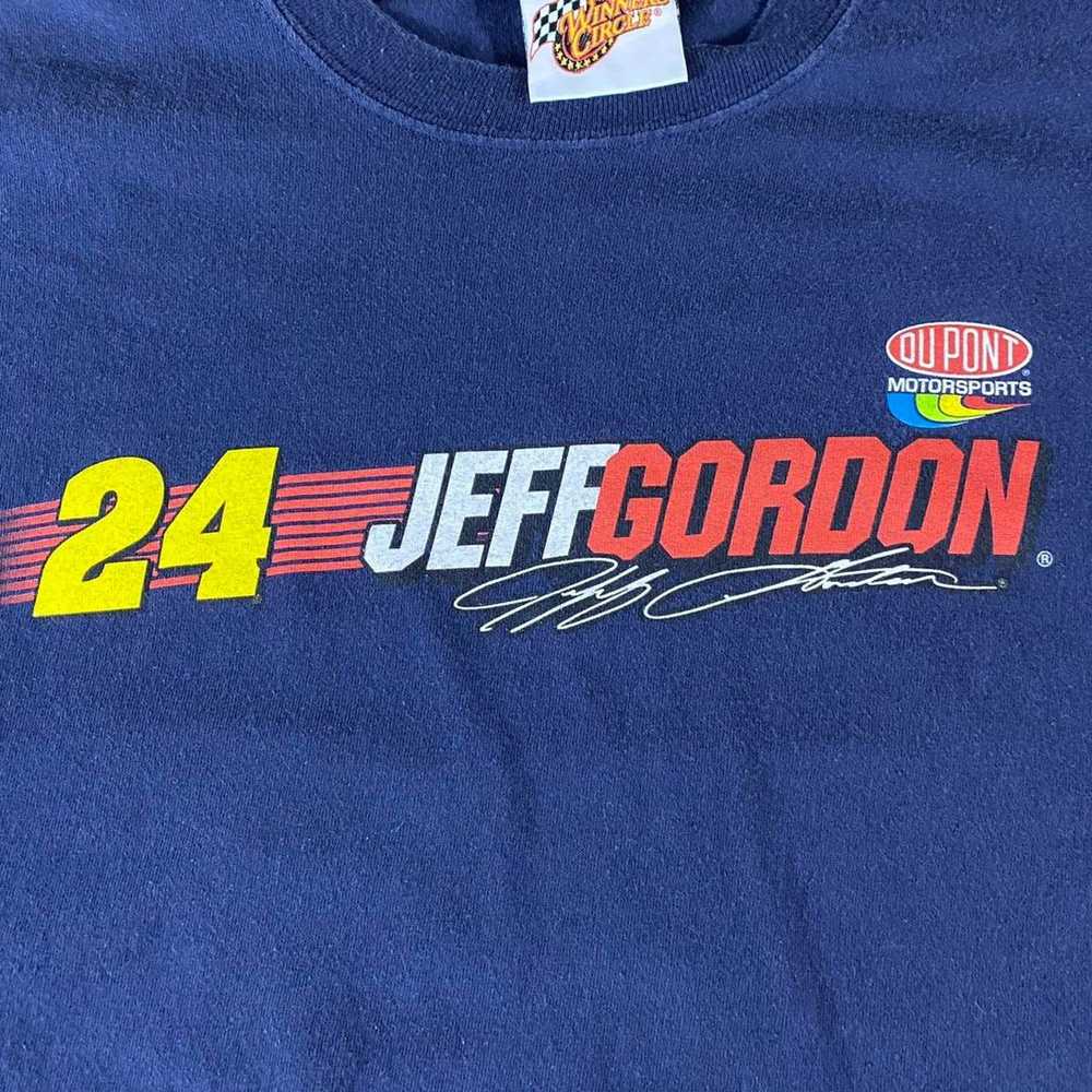 Chase Authentics Vintage Jeff Gordon NASCAR Tee S… - image 3