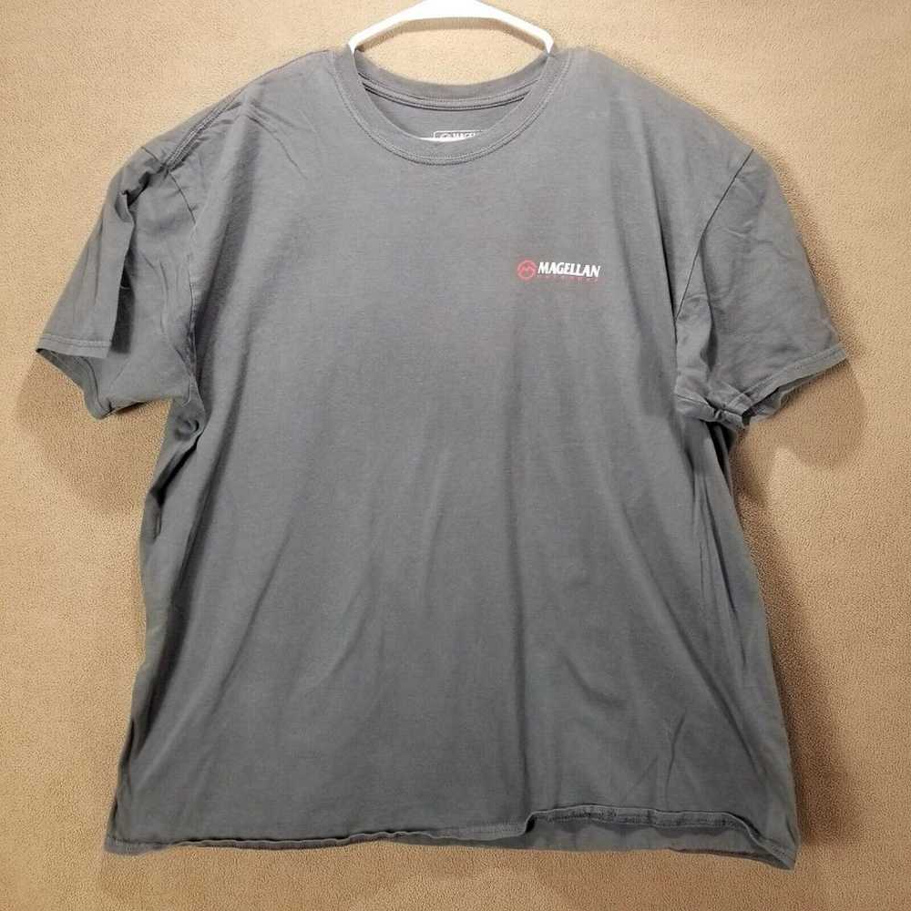 magellan outdoors shirt Mens 2XL Grey Short sleev… - image 2