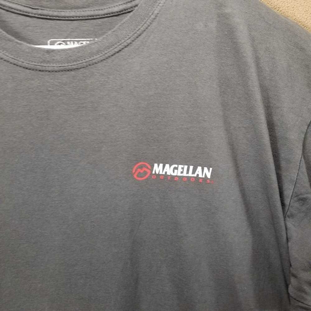 magellan outdoors shirt Mens 2XL Grey Short sleev… - image 3