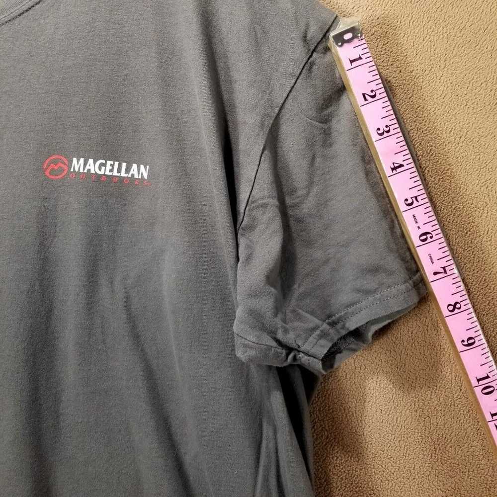 magellan outdoors shirt Mens 2XL Grey Short sleev… - image 6