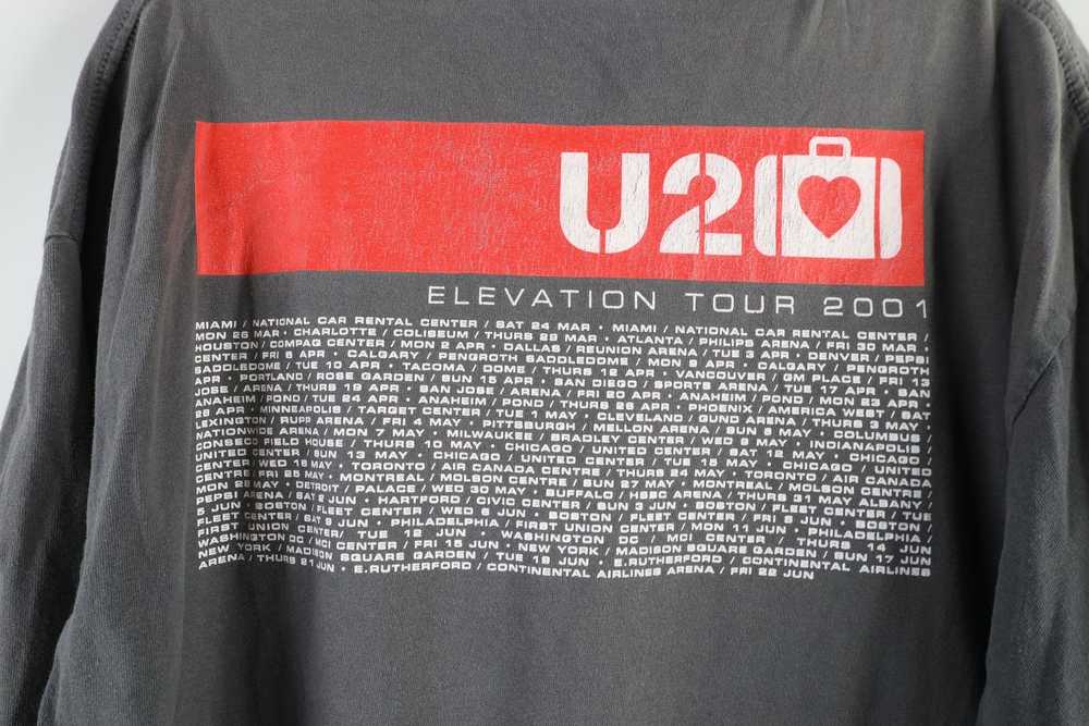 Vintage Vintage 2001 U2 Elevation Tour Band T-Shi… - image 8