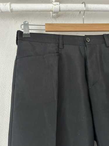 Prada Triangle Logo Wool Pants