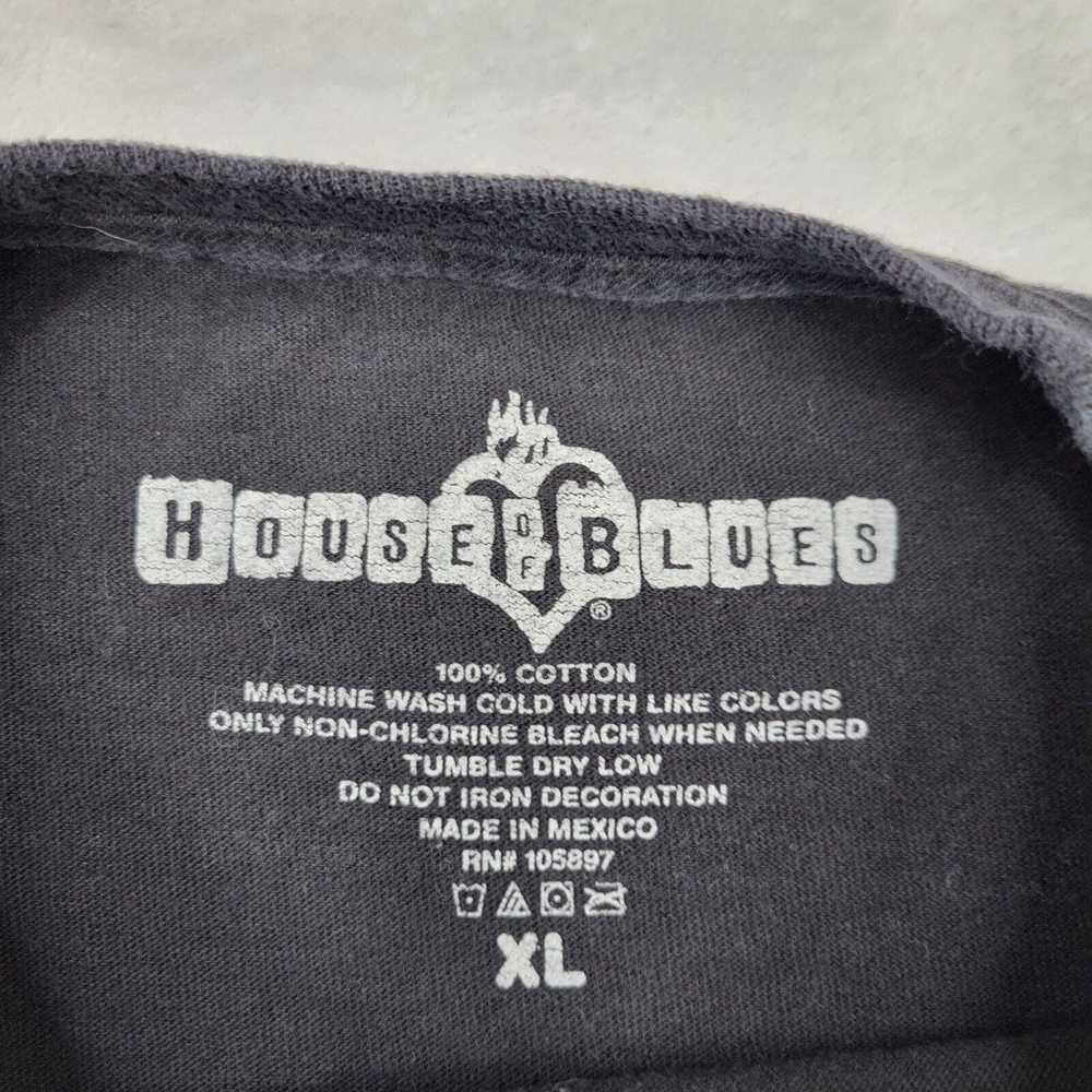 House Of Blues Shirt Mens Extra Large Black Music… - image 3