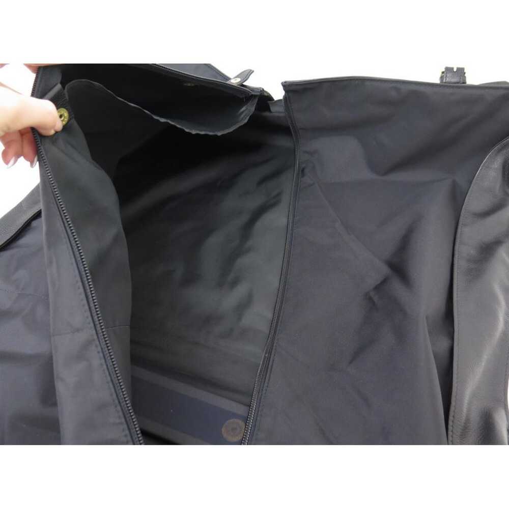 Longchamp Leather travel bag - image 9