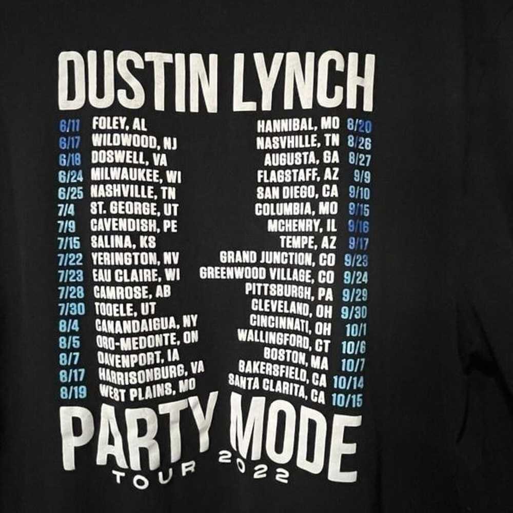 DUSTIN LYNCH COUNTRY MUSIC PARTY MODE TOUR 2022 C… - image 5