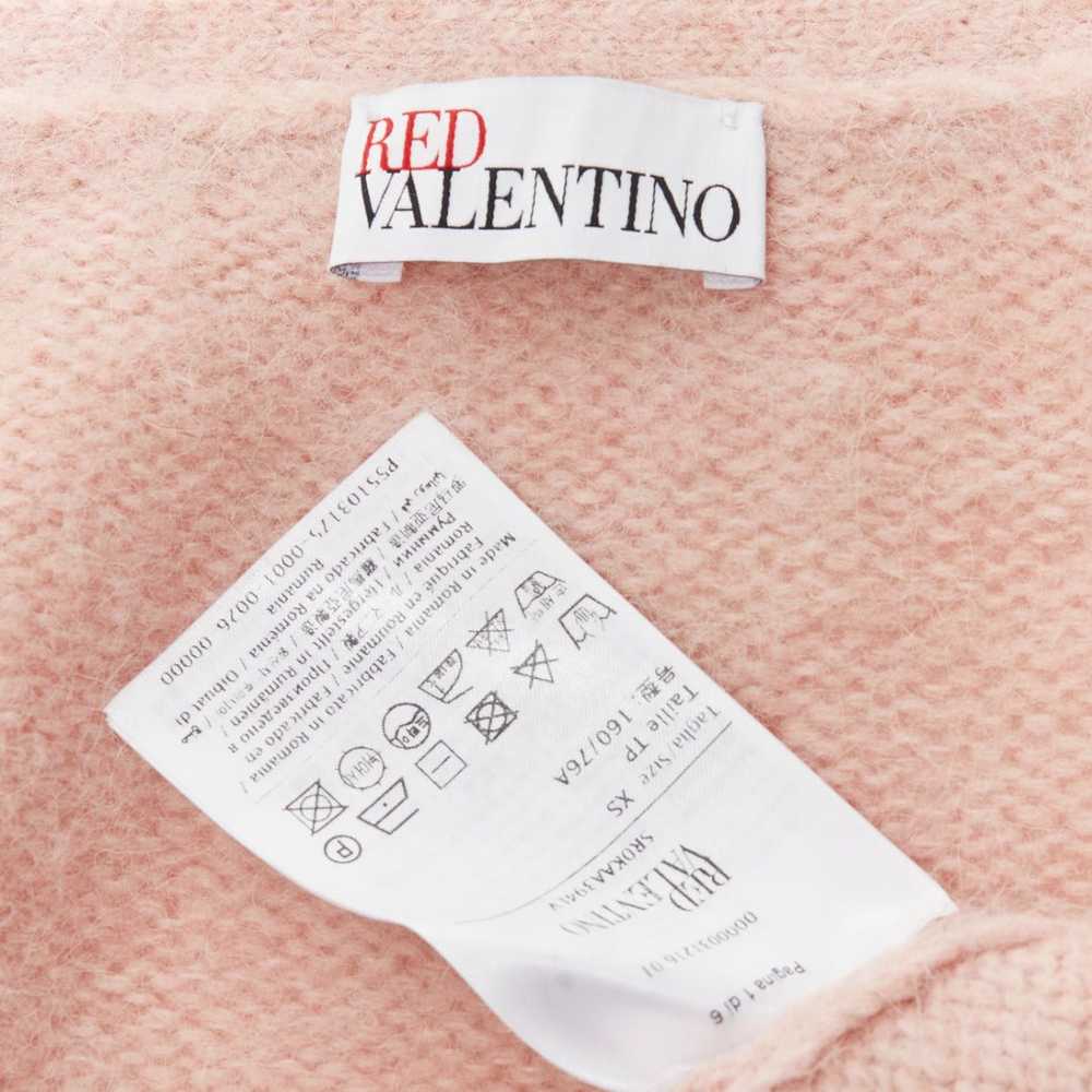 RED Valentino RED VALENTINO pink alpaca blend hor… - image 9