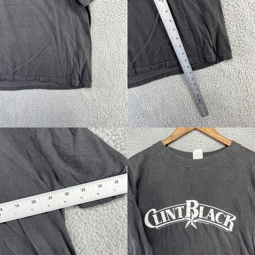 Vintage Vintage Clint Black Shirt Mens Extra Larg… - image 4