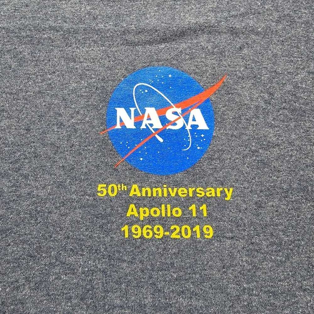 Nasa Mens Tshirt 50th Anniversary Apollo 11 Sz 2XL - image 3