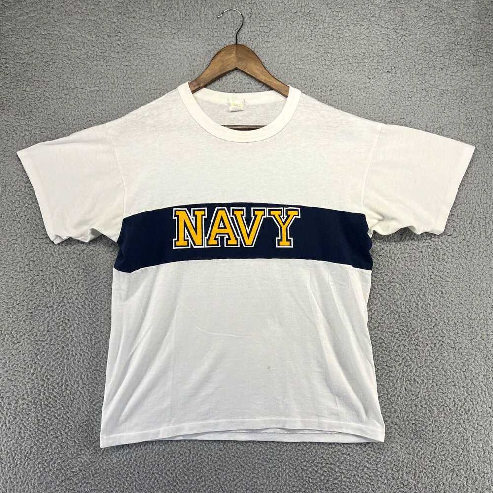 Velva Sheen Vintage Velva Sheen US Navy Shirt Men… - image 1