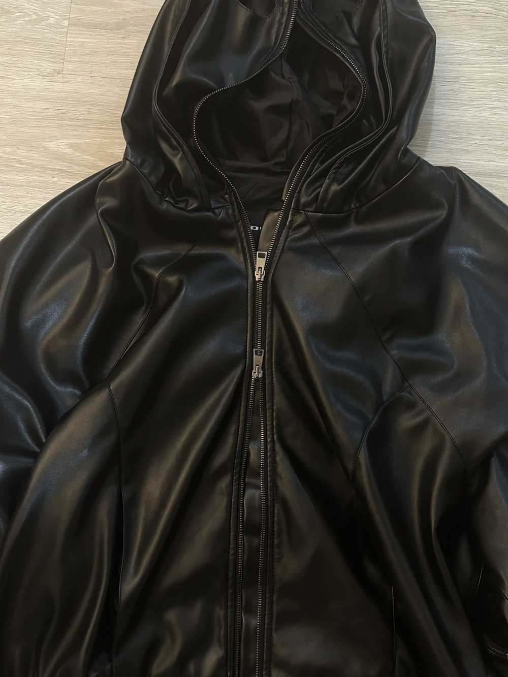 Mowalola Faux Leather Gimp Jacket - image 4