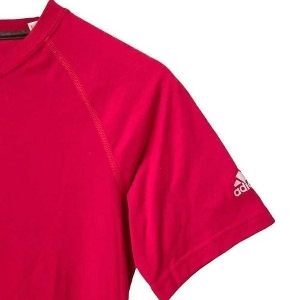 Adidas Climate Ultimate Tee in Red Size Junior XS - image 4