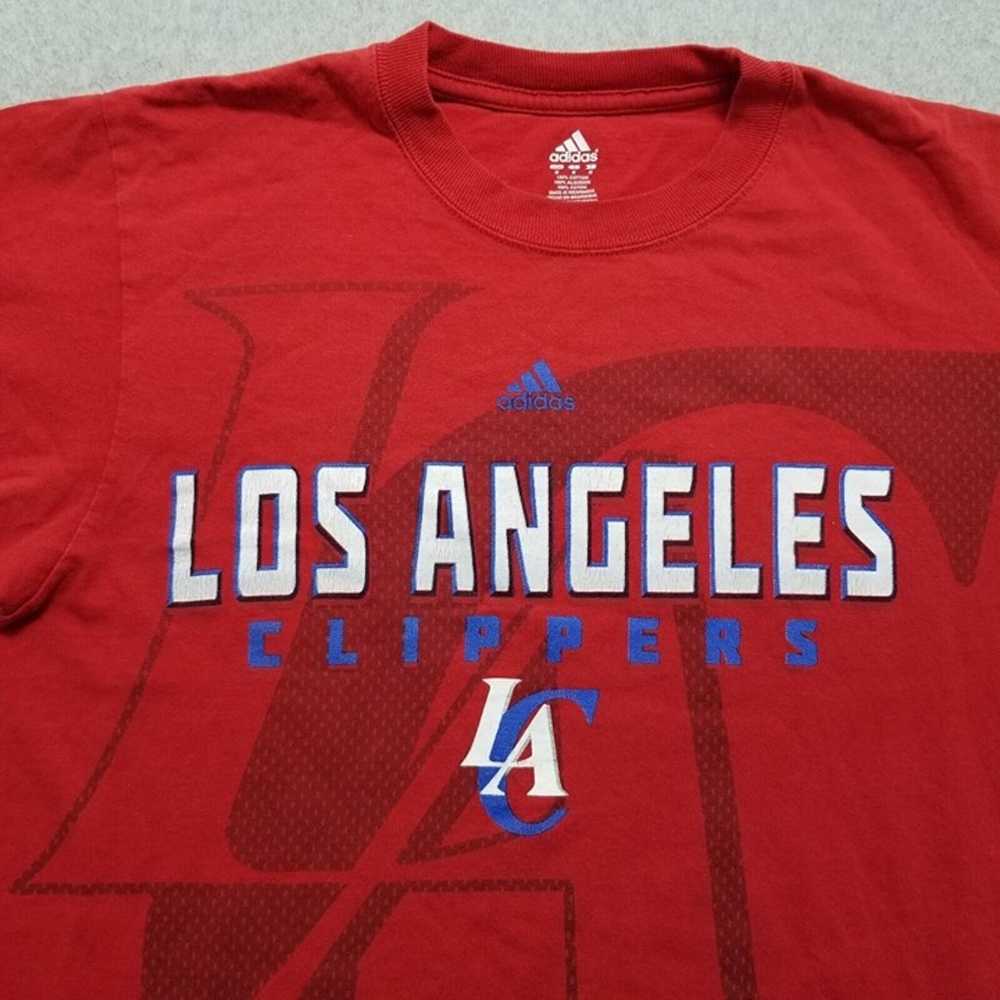 Los Angeles Clippers Shirt Mens Medium Cotton Bas… - image 4