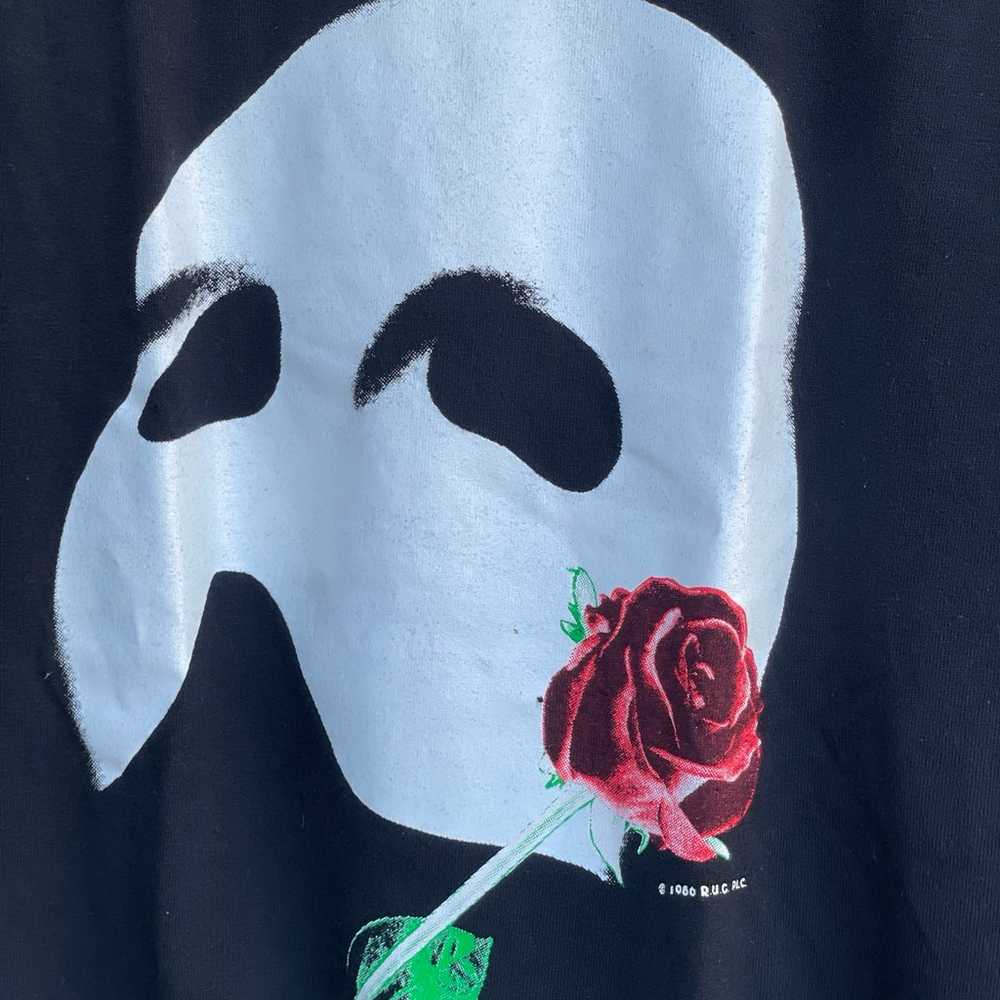 1986 Vintage Phantom of the Opera Shirt Large Glo… - image 2