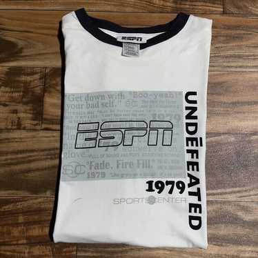 Vintage ESPN “Undefeated 1979" Graphic Sports Cen… - image 1