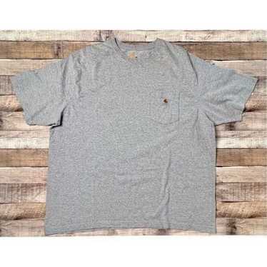 Carhartt Grey Heavyweight Loose Fit  Pocket T-Shi… - image 1