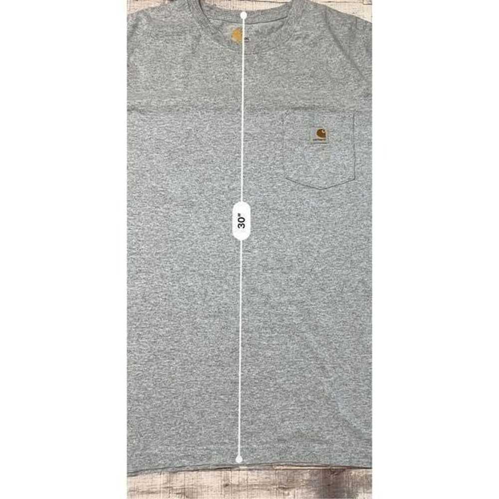 Carhartt Grey Heavyweight Loose Fit  Pocket T-Shi… - image 8