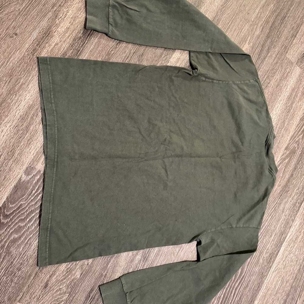 Vintage Long Sleeve Hurley Shirt Medium Green Y2K - image 4