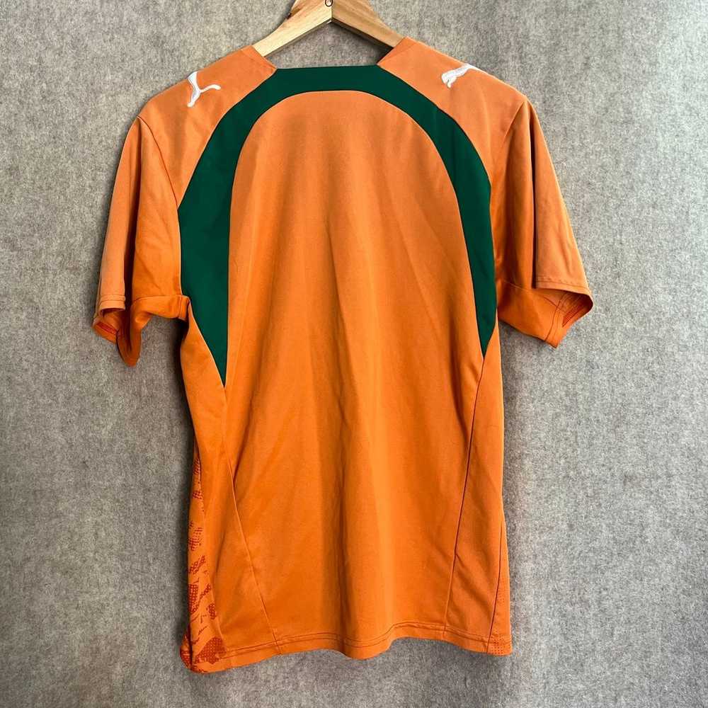 Puma Ivory Coast Y2K Soccer Jersey Size Small - image 4