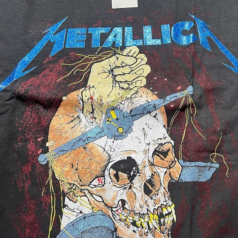 Metallica x T-Shirt x S/M - image 3
