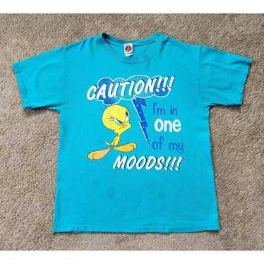 Vintage Tweety Bird Shirt Mens Large Looney Tunes… - image 1