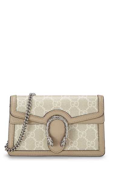 Beige Original GG Supreme Dionysus Super Mini