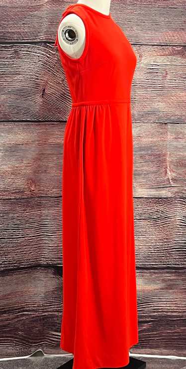 Vintage 70’s Red Maxi Dress