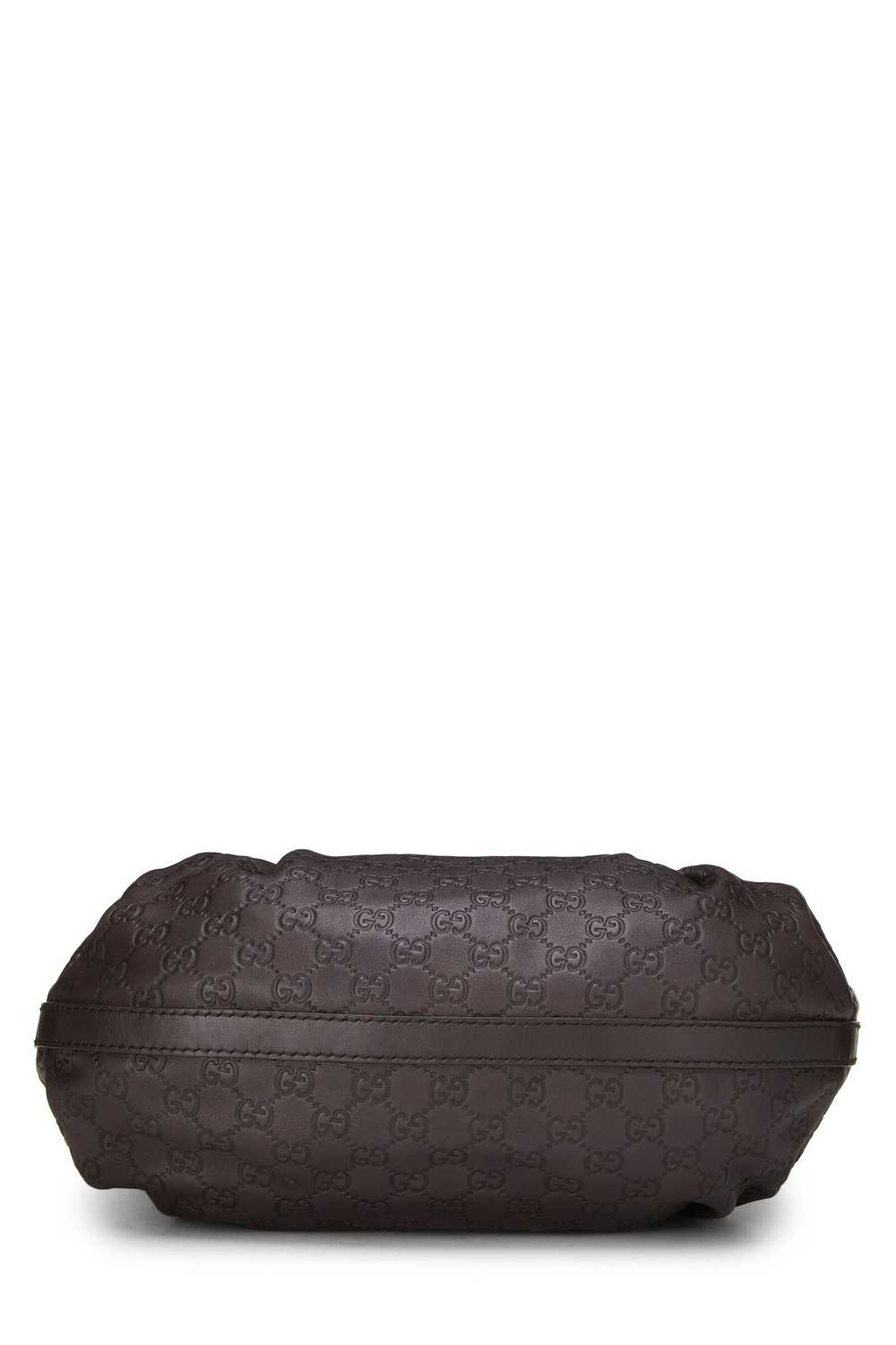 Brown Guccissima Beaded Studded Handbag - image 5