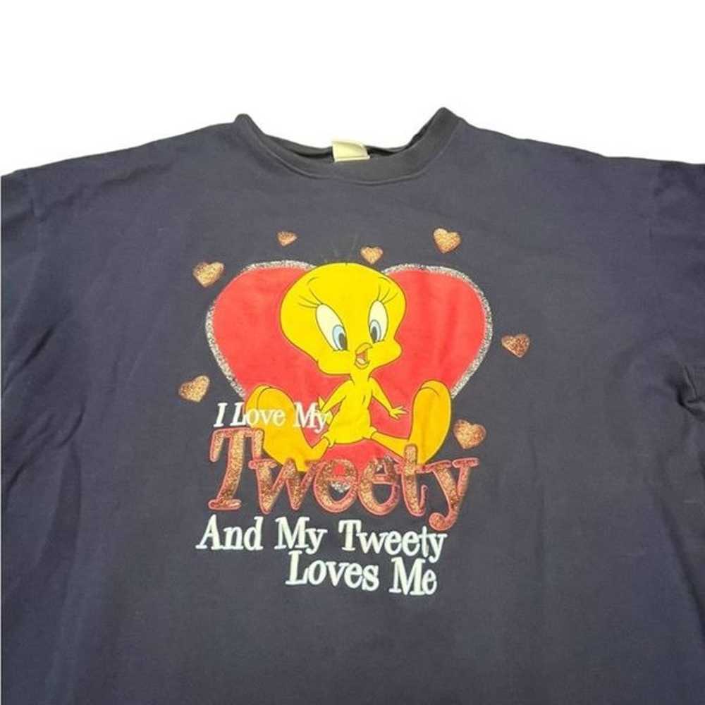 Vintage Warner Brothers 90s tweetie bird T-shirt … - image 4