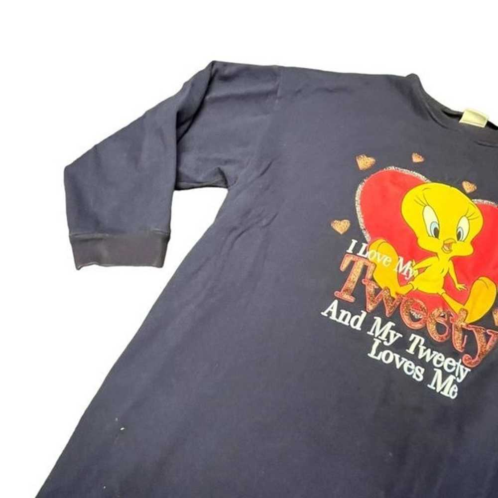 Vintage Warner Brothers 90s tweetie bird T-shirt … - image 5
