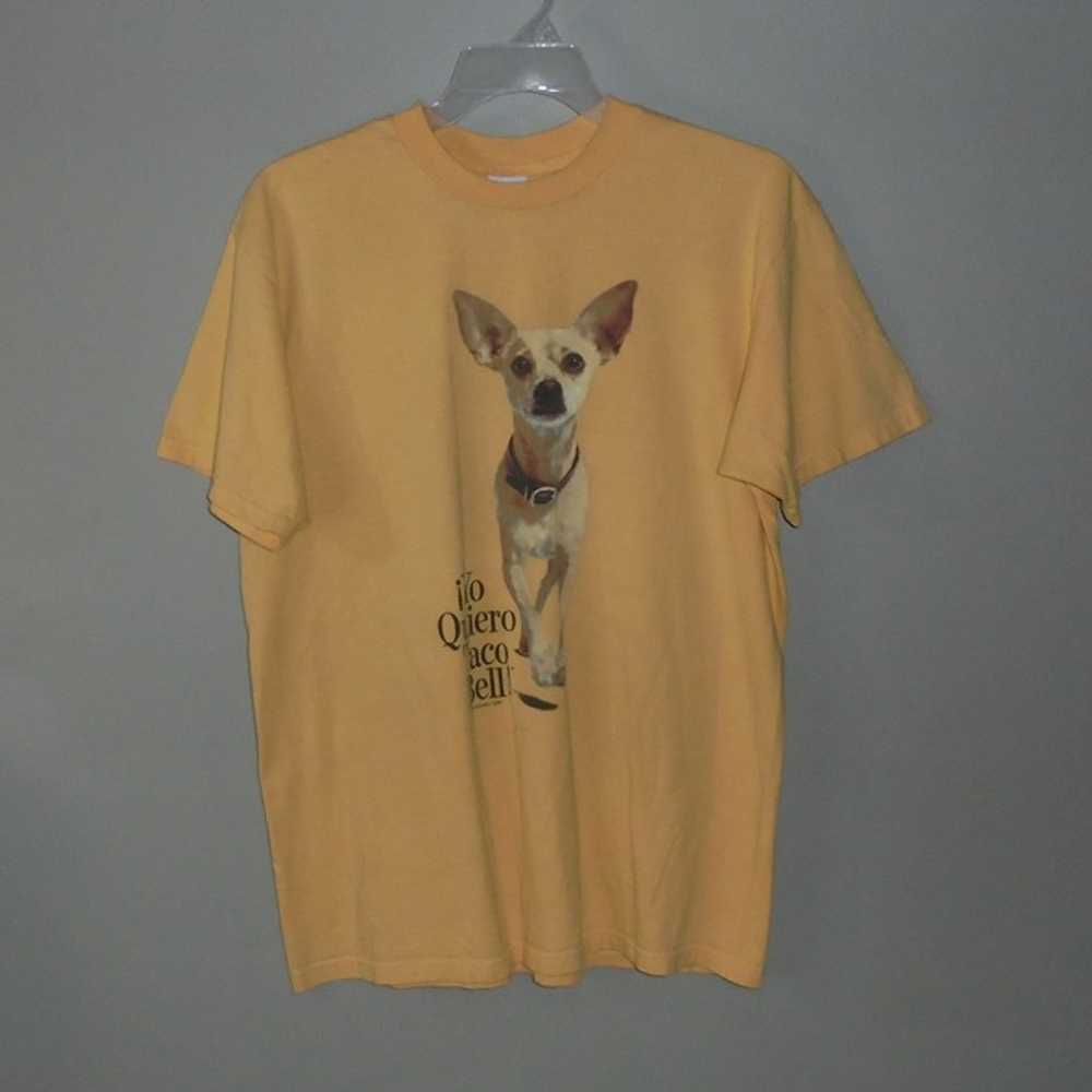 1998 Yo Quiero Taco Bell Chihuahua Dog Shirt Adul… - image 1