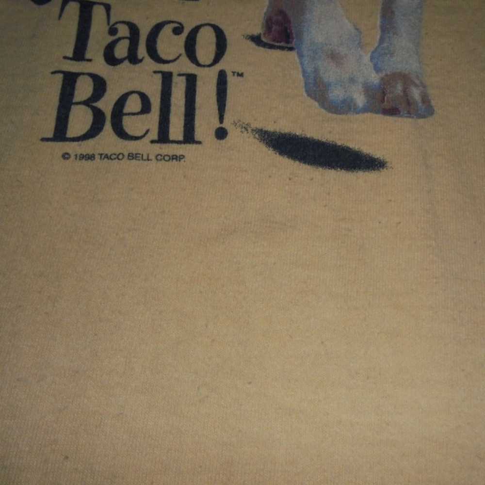 1998 Yo Quiero Taco Bell Chihuahua Dog Shirt Adul… - image 7