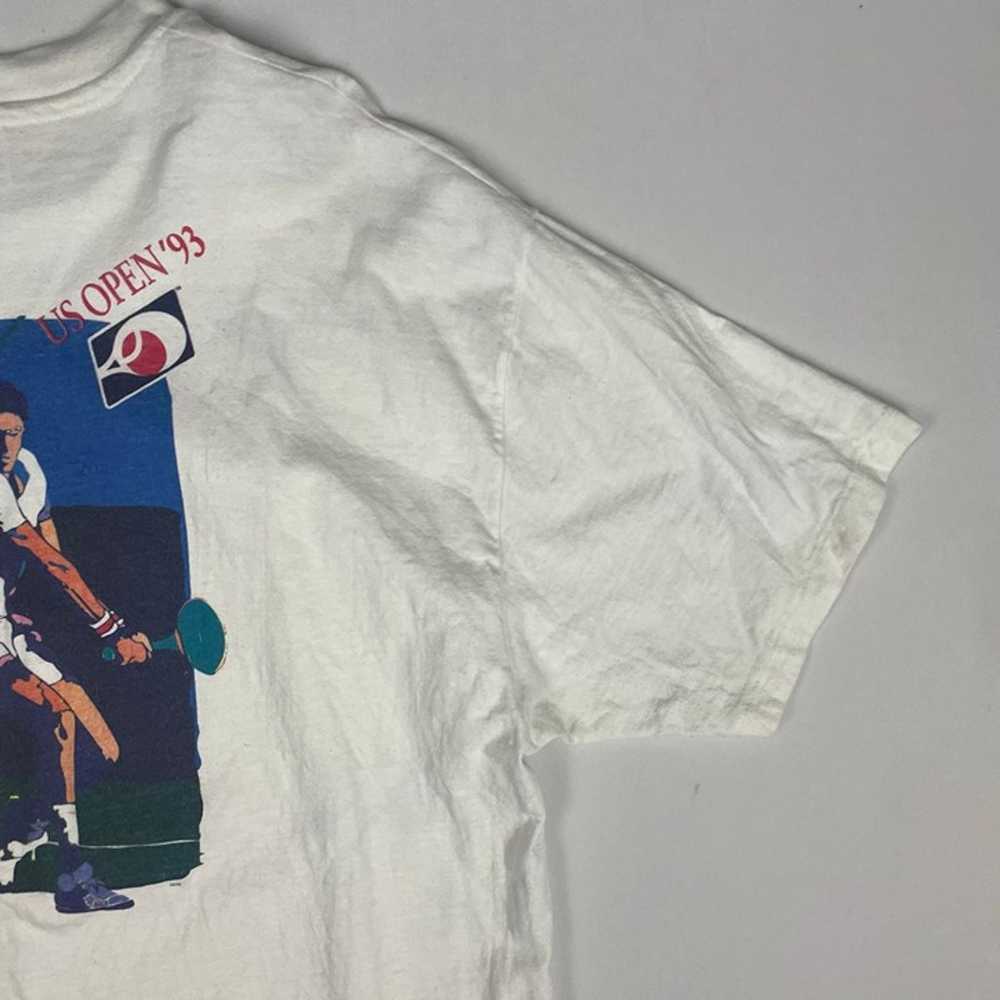 Vintage 1993 US Open Tennis T-Shirt Size XL 90s S… - image 9