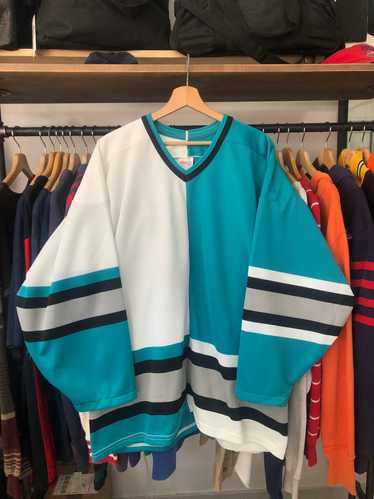 Vintage CCM Blank San Jose Sharks Split Hockey Jer