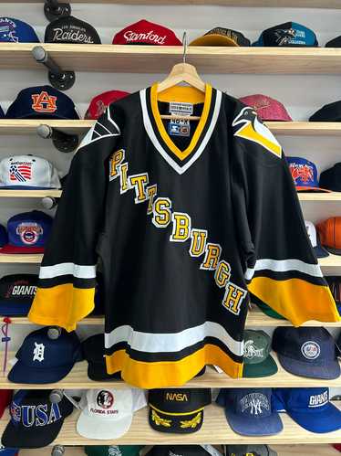 Vintage Starter Pittsburgh Penguins Authentic Blan