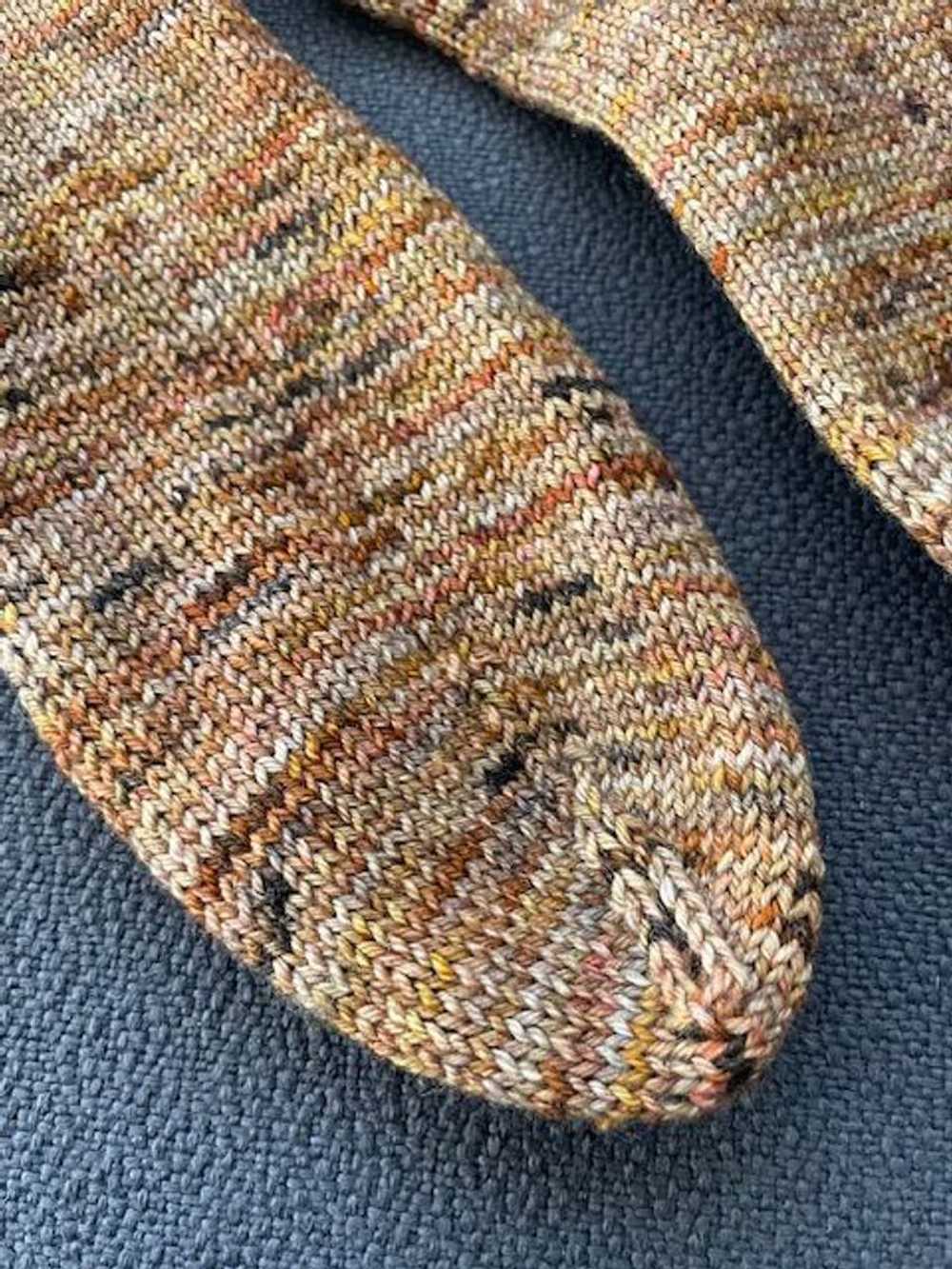Handmade Hand knit socks (7.5 - 8) | Used,… - image 2