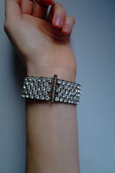 Antique Victorian Paste Diamond Pavé Bracelet |…