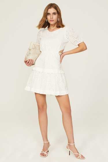 Peter Som Collective Eyelet Mini Dress