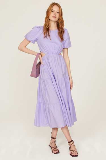 Peter Som Collective Cutout Midi Dress