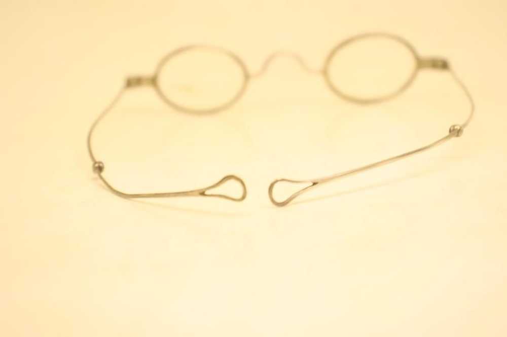 Antique Eyeglass Frames Oval Turn Pin 19th Centur… - image 2