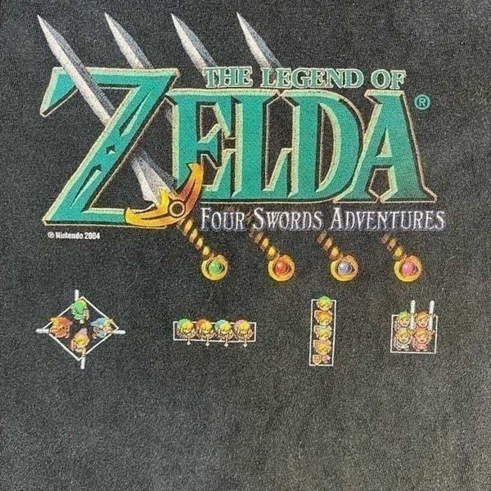 Y2K Legend Of Zelda Four Swords Tee - image 2