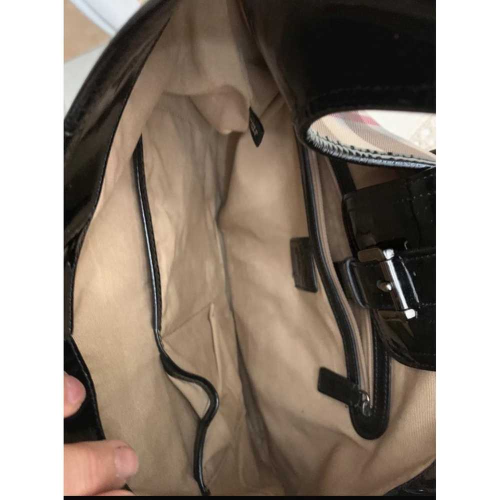Burberry Brook patent leather handbag - image 8