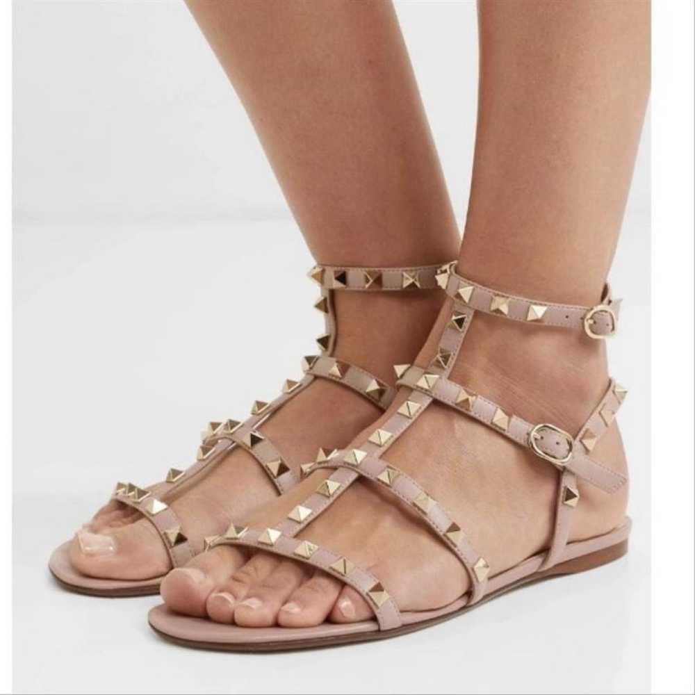 Valentino Garavani Rockstud leather sandal - image 4