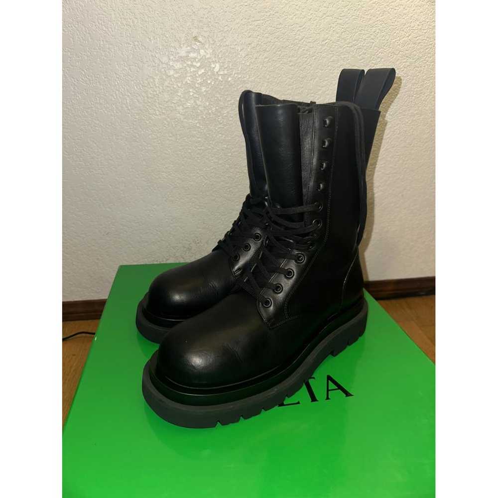 Bottega Veneta Lug leather boots - image 2