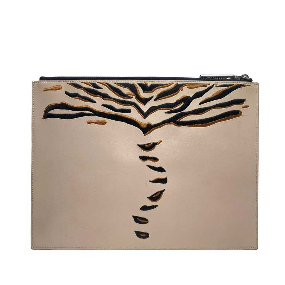 Kenzo Tiger leather clutch bag - image 5