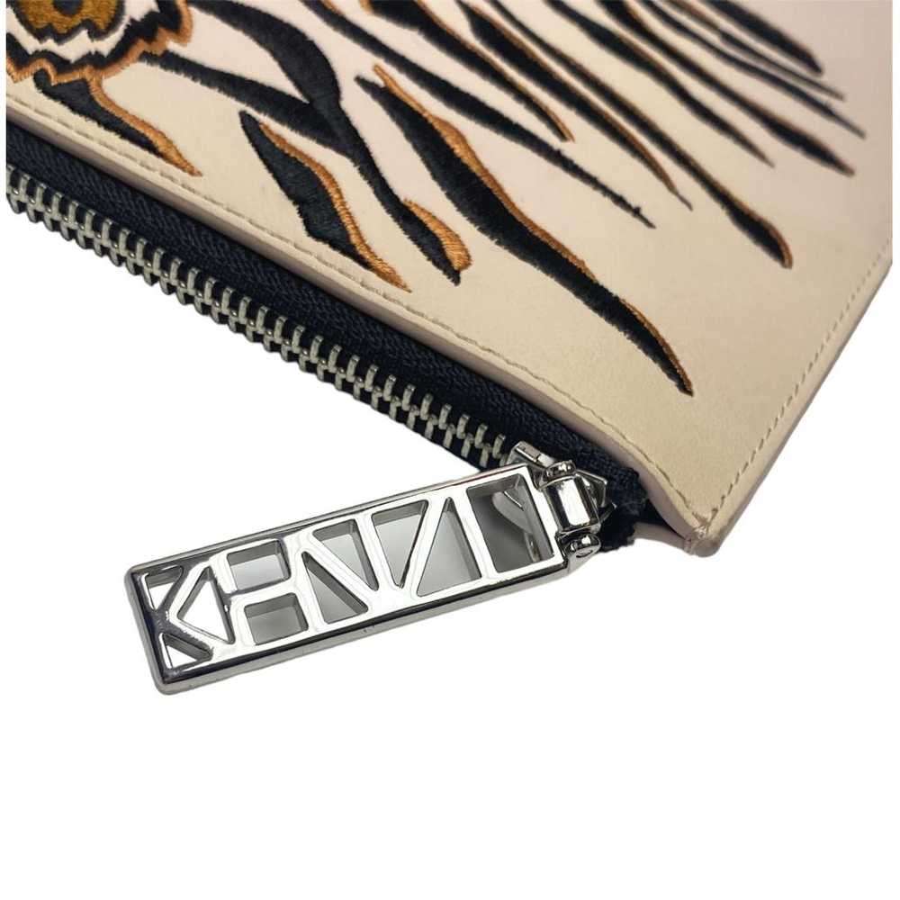 Kenzo Tiger leather clutch bag - image 6