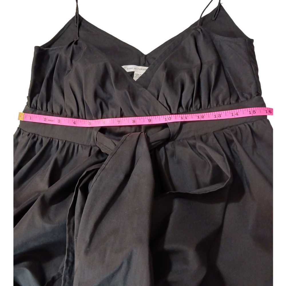 DIANE VON FURSTENBERG Faux Wrap Midi Dress Size 6… - image 9